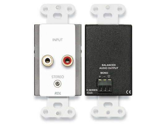 RDL D-CIJ3 Consumer Input Jacks - Mono