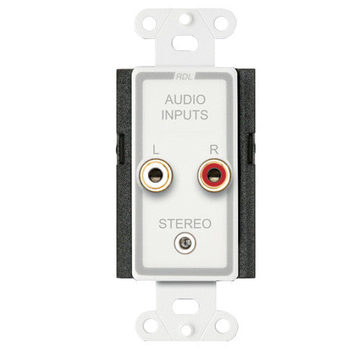 RDL D-CIJ3D Consumer Stereo Input Jacks