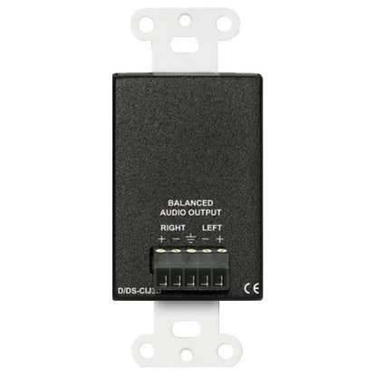 RDL D-CIJ3D Consumer Stereo Input Jacks back