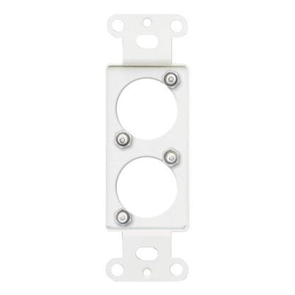 RDL D-D2 Decora Double Connector Plate back