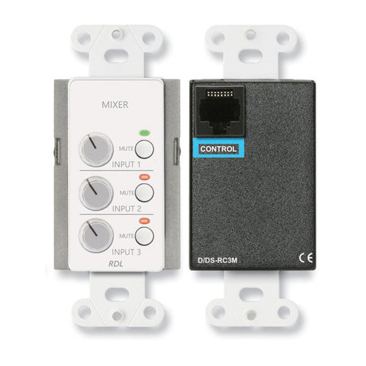RDL D-RC3M Remote Audio Mixing Control with Muting