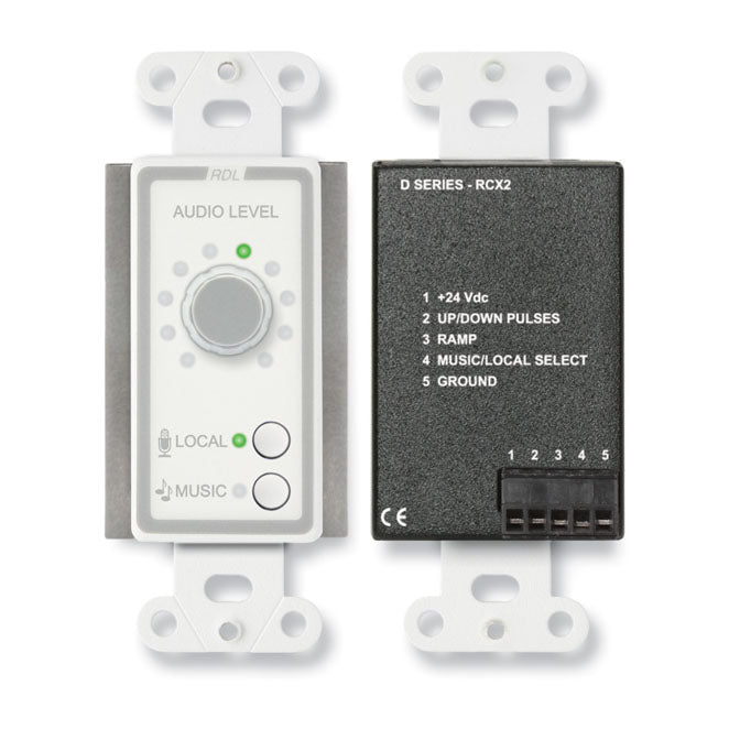 RDL D-RCX2 Room Control for RCX-5C Room Combiner