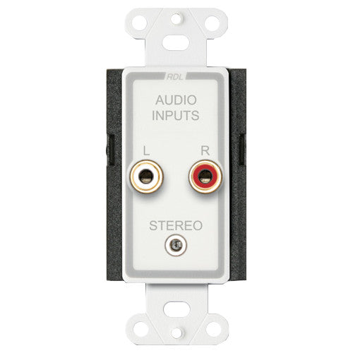 RDL DS-CIJ3D Consumer Stereo Input Jacks