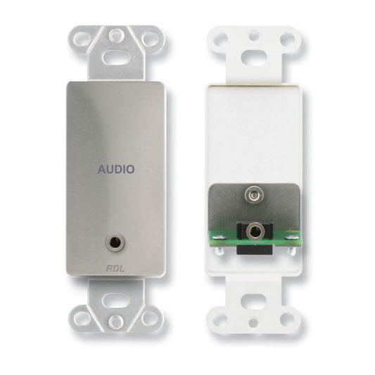 RDL DS-MJPT Mini-Jack pass-through plate