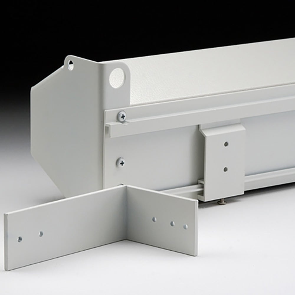 Da-Lite 77027 Floating Mounting Brackets, L G White