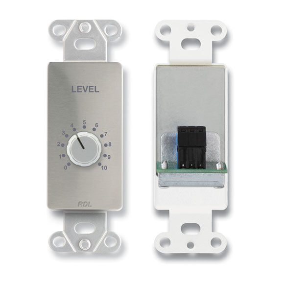 RDL DS-RLC10K Remote Level Control - 0 to 10 kohm - Stainless Steel