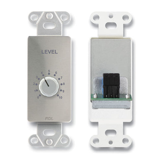 RDL DS-RLC10K Remote Level Control - 0 to 10 kohm - Stainless Steel