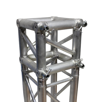 ProX XT-JB6W 6 Way Square Truss Junction Block For F34 | 2 Way (8 Half Conical Couplers) | Silver