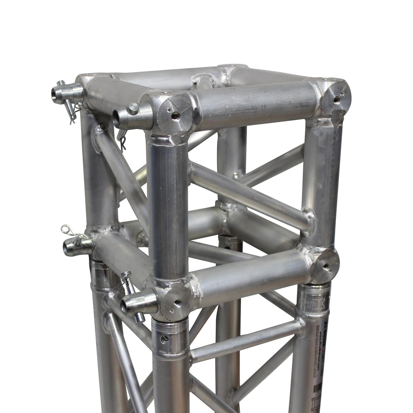 ProX XT-JB6W 6 Way Square Truss Junction Block For F34 | 2 Way (8 Half Conical Couplers) | Silver