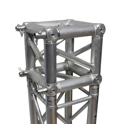 ProX XT-JB6W 6 Way Square Truss Junction Block For F34 | 2 Way (8 Half Conical Couplers) | Silver