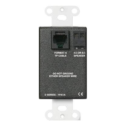 RDL D-TPA1A 3.5 Watt Decora Audio Power Amplifier back