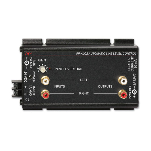 RDL FP-ALC2 Automatic Level Control - Stereo - RCA Jacks