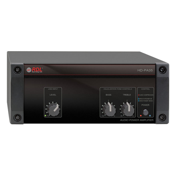 RDL HD-PA35A 35W Audio Power Amplifier