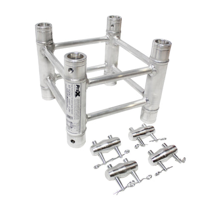 ProX XT F34 Square Truss Segment EN-AWT6 Aluminum With Conical Connector | 0.82 ft (0.25M)