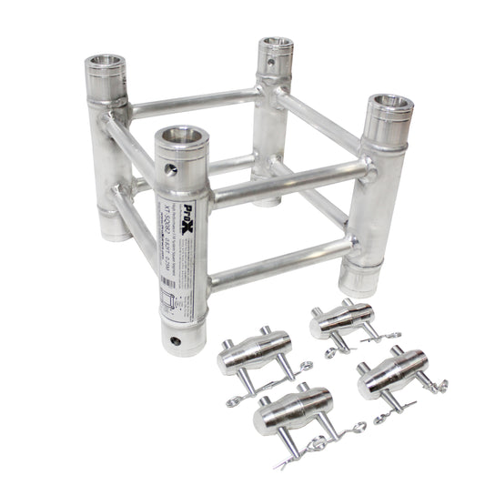 ProX XT F34 Square Truss Segment EN-AWT6 Aluminum With Conical Connector | 0.82 ft (0.25M)