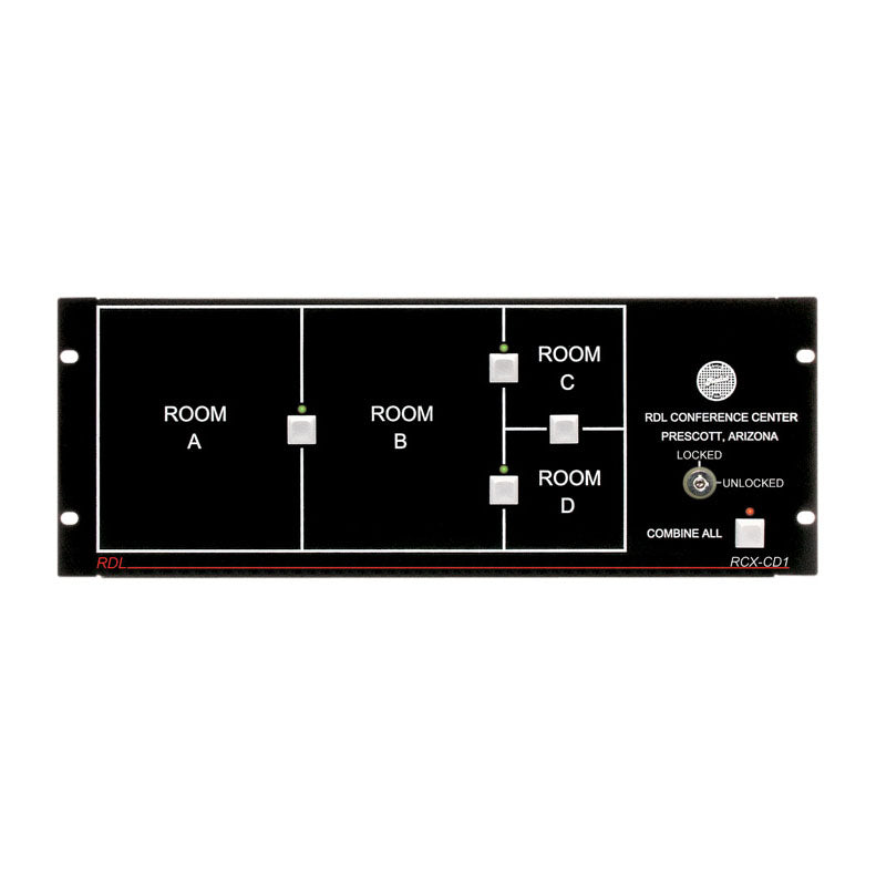 RDL RCX-CD1L Remote Control for RCX-5C Room Combiner