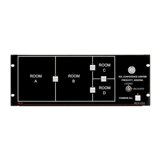 RDL RCX-CD1L Remote Control for RCX-5C Room Combiner