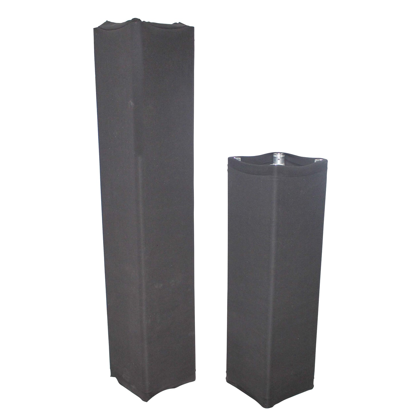 ProX Lycra Truss Cover Sleeve for 12" Quad Box Truss Stretch Scrim | 3.28ft (1M) | Black