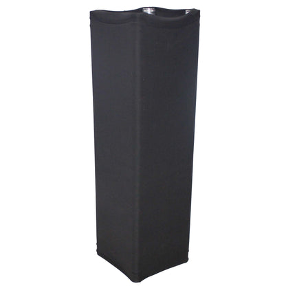 ProX Lycra Truss Cover Sleeve for 12" Quad Box Truss Stretch Scrim | 3.28ft (1M) | Black
