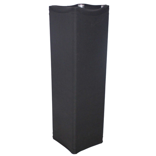 ProX Lycra Truss Cover Sleeve for 12" Quad Box Truss Stretch Scrim | 3.28ft (1M) | Black