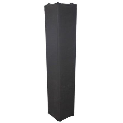 ProX Lycra Truss Cover Sleeve for 12" Quad Box Truss Stretch Scrim | 4.92ft (1.5M) | Black