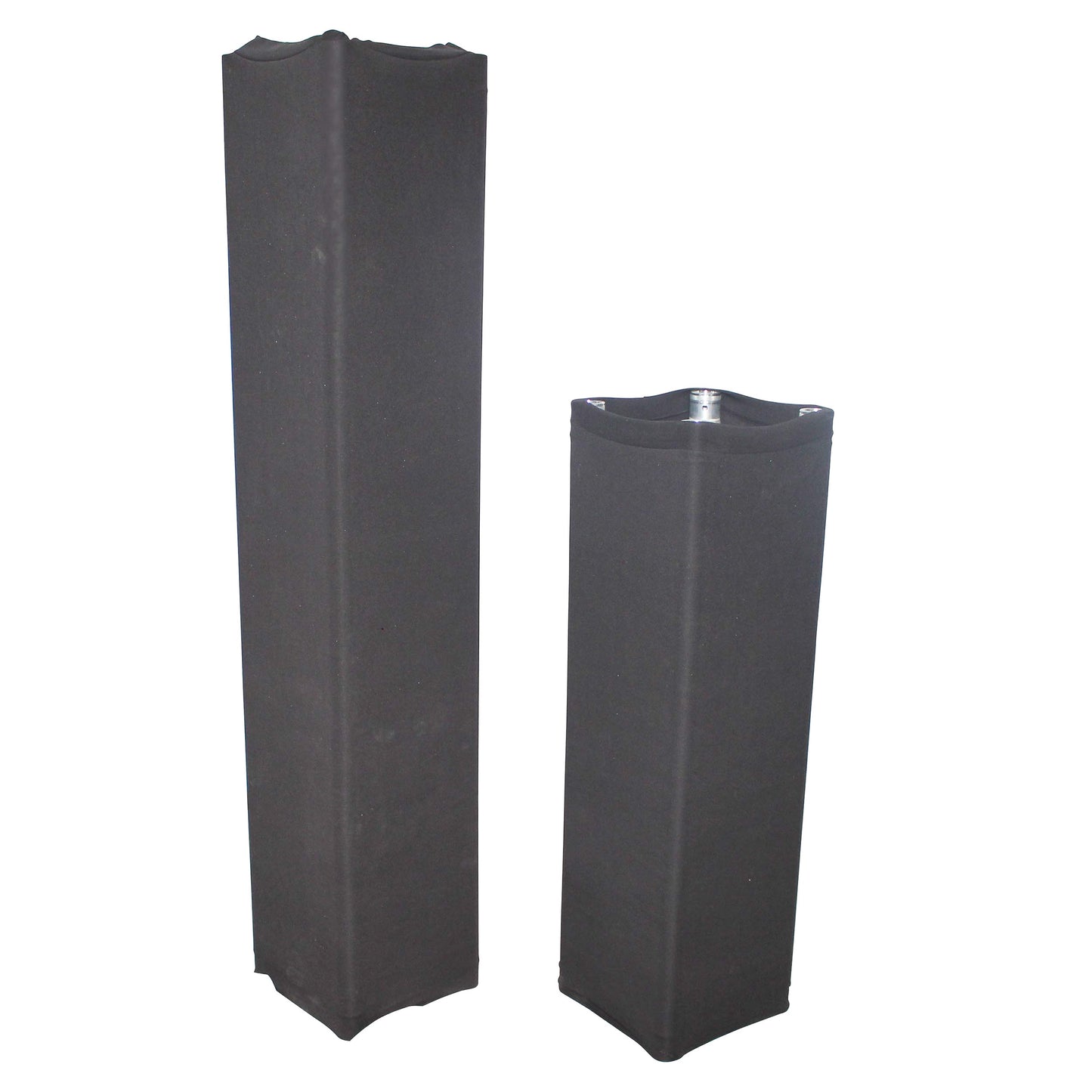 ProX Lycra Truss Cover Sleeve for 12" Quad Box Truss Stretch Scrim | 4.92ft (1.5M) | Black