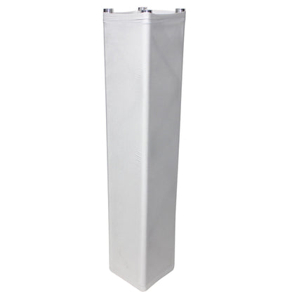 ProX Lycra Truss Cover Sleeve for 12" Quad Box Truss Stretch Scrim | 4.92ft (1.5M) | White