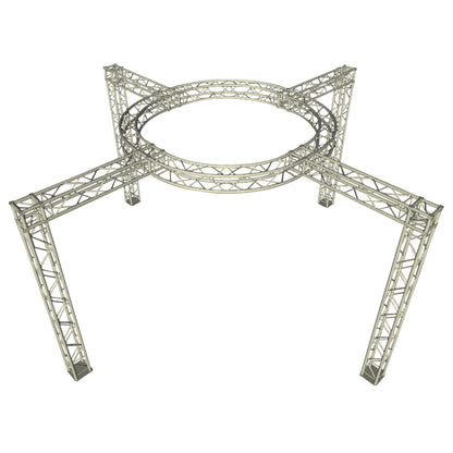 ProX Exhibition Module Stand Truss Package F34 Aluminum Truss System | 22 ft W x 22 ft L x 11 ft H