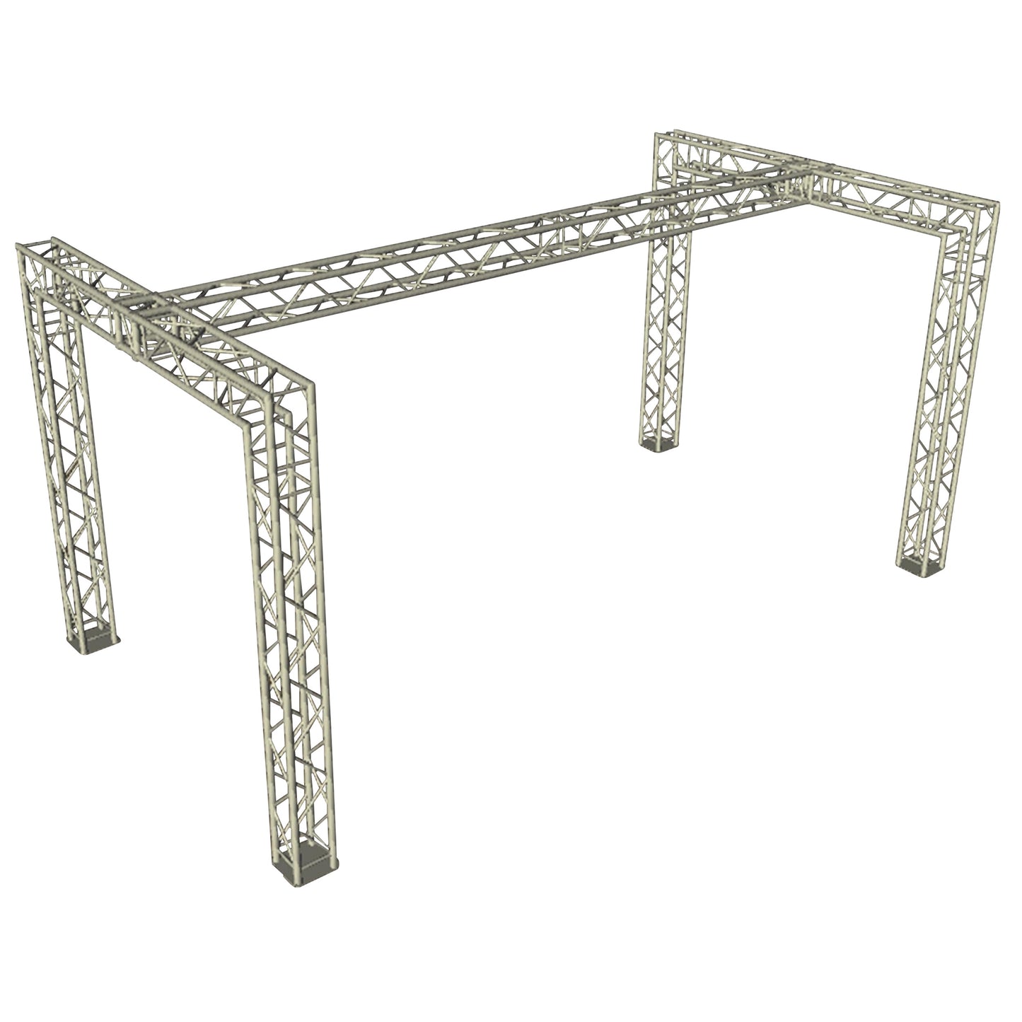 ProX Exhibition Module Stand Truss Package F34 Aluminum Truss System | 11 ft W x 20 ft L x 10 ft H