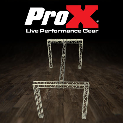 ProX Exhibition Module Stand Truss Package F34 Aluminum Truss System | 11 ft W x 20 ft L x 10 ft H