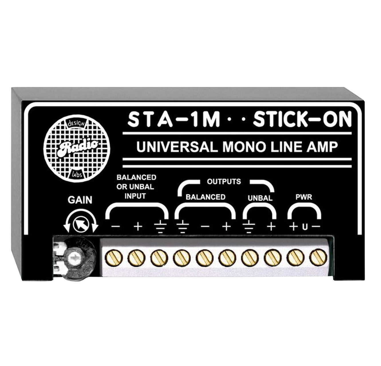 RDL STA-1M Audio Line Amplifier