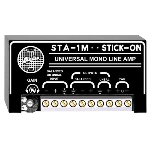 RDL STA-1M Audio Line Amplifier