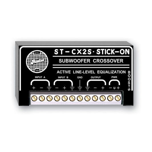 RDL ST-CX2S Subwoofer Crossover Filter