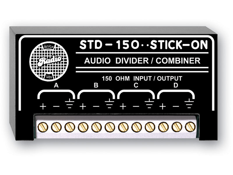 RDL STD-150 Passive Audio Divider/Combiner - 150 Ω