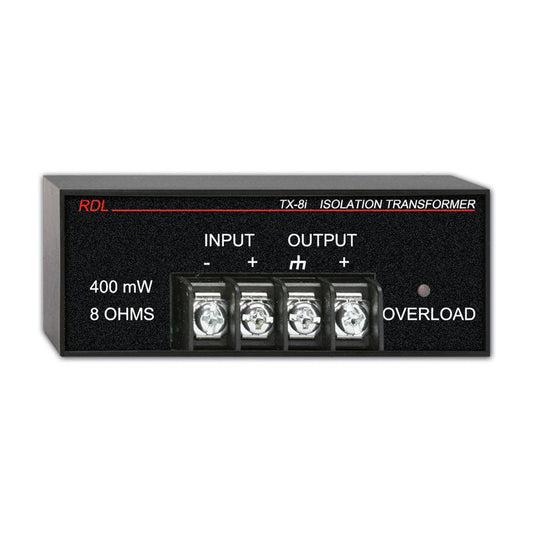 RDL TX-8i Headphone Isolation Transformer