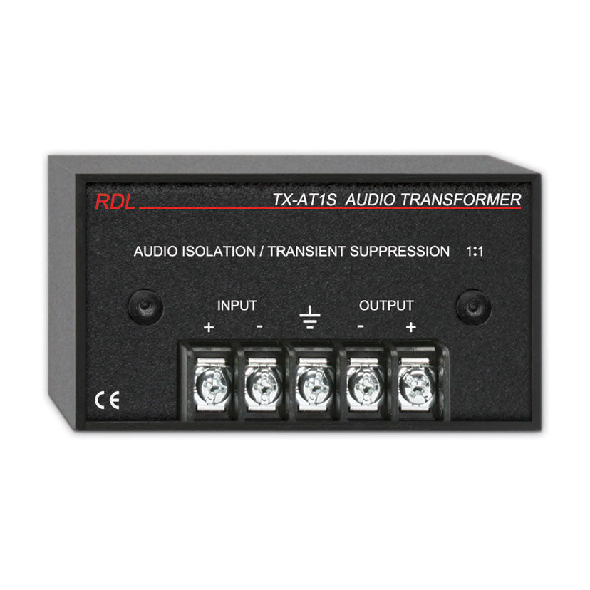 RDL TX-AT1S Audio Isolation Transformer with Suppression