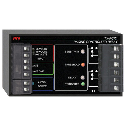 RDL TX-PCR1 Paging Controlled Relay
