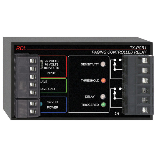 RDL TX-PCR1 Paging Controlled Relay