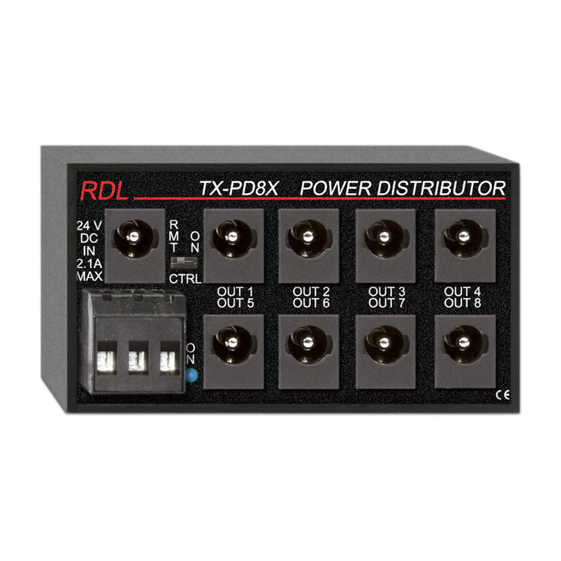 RDL TX-PD8X Switching Power Supply Distributor
