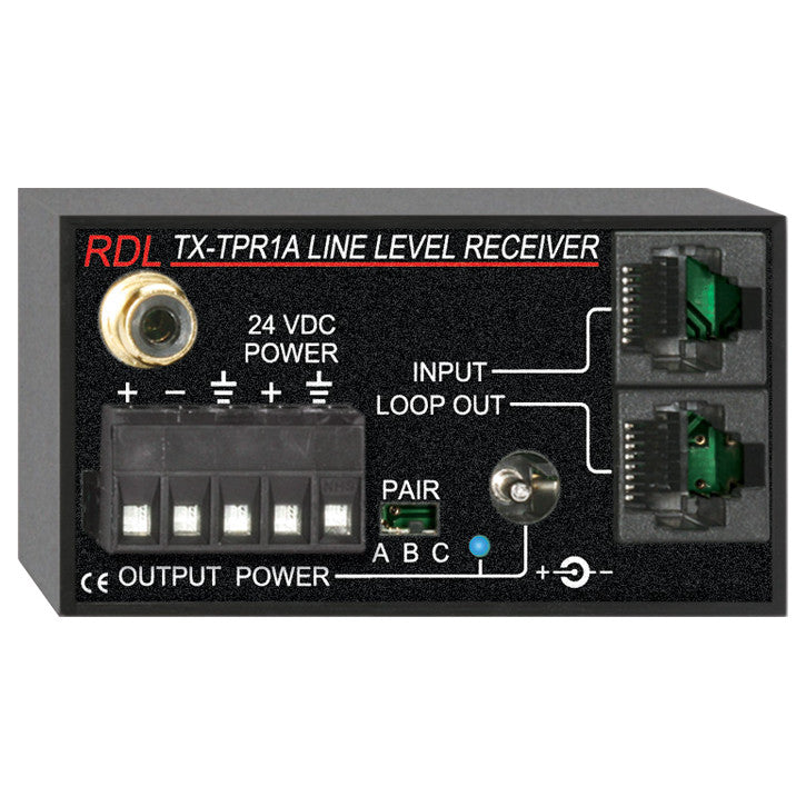 RDL TX-TPR1A Active Single-Pair Receiver