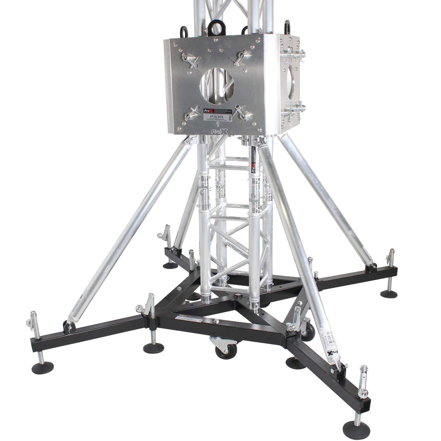 ProX Truss Tower Stage Roofing System Package Ground Support Kit | 1.64 Ft | Standard 2mm