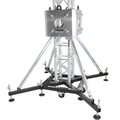 ProX Truss Tower Stage Roofing System Package Ground Support Kit | 1.64 Ft | Standard 2mm