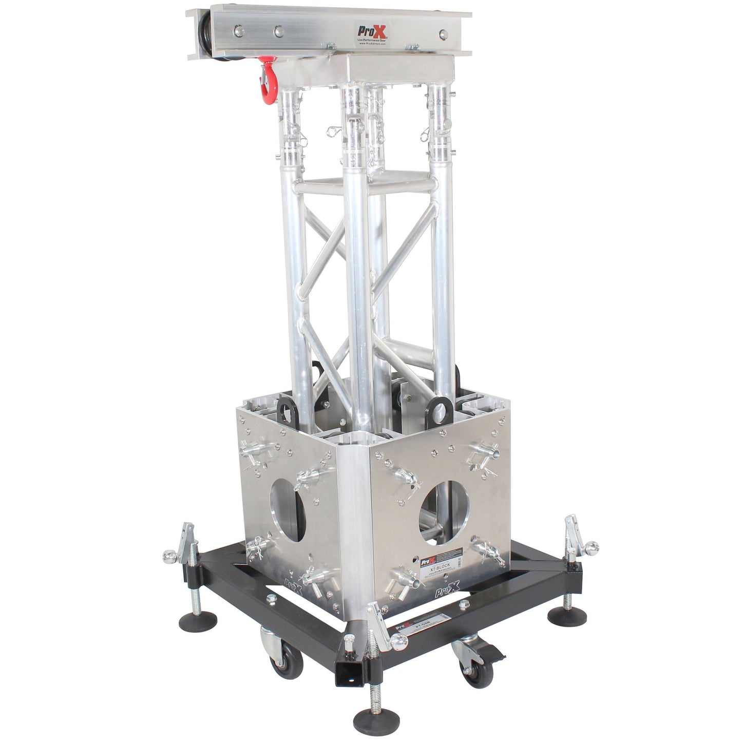 ProX Truss Tower Stage Roofing System Package Ground Support Kit | 3.28 Ft | Ladder 3mm