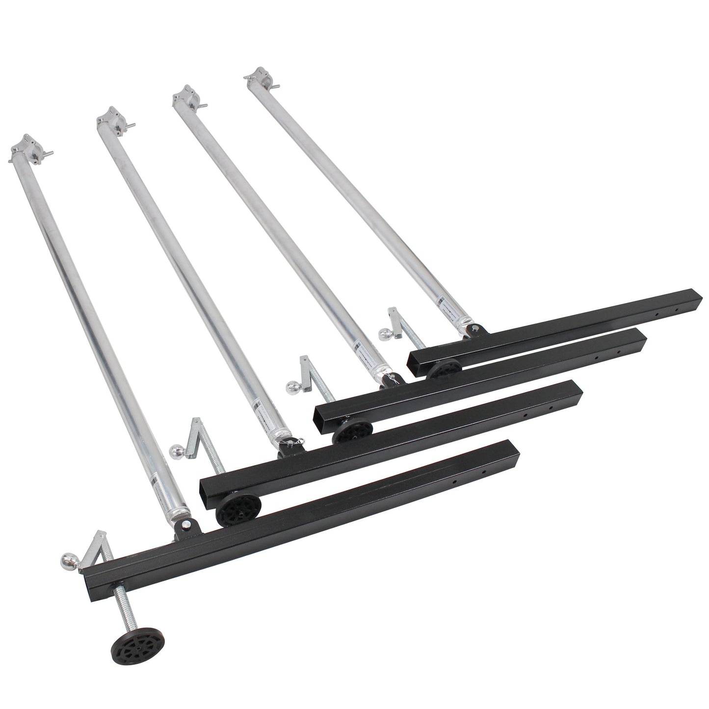 ProX Truss Tower Stage Roofing System Package Ground Support Kit | 3.28 Ft | Ladder 3mm