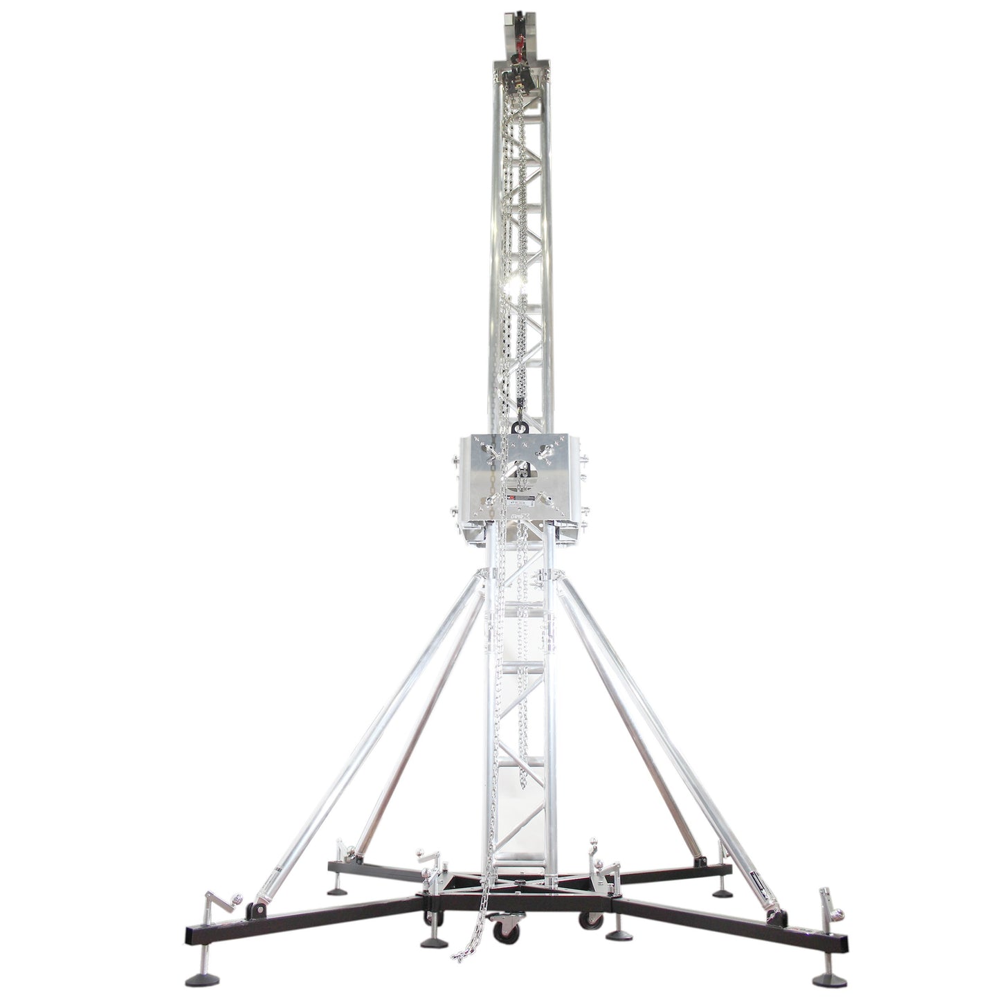ProX Truss Tower Stage Roofing System Package Ground Support Kit | 3.28 Ft | Ladder 3mm
