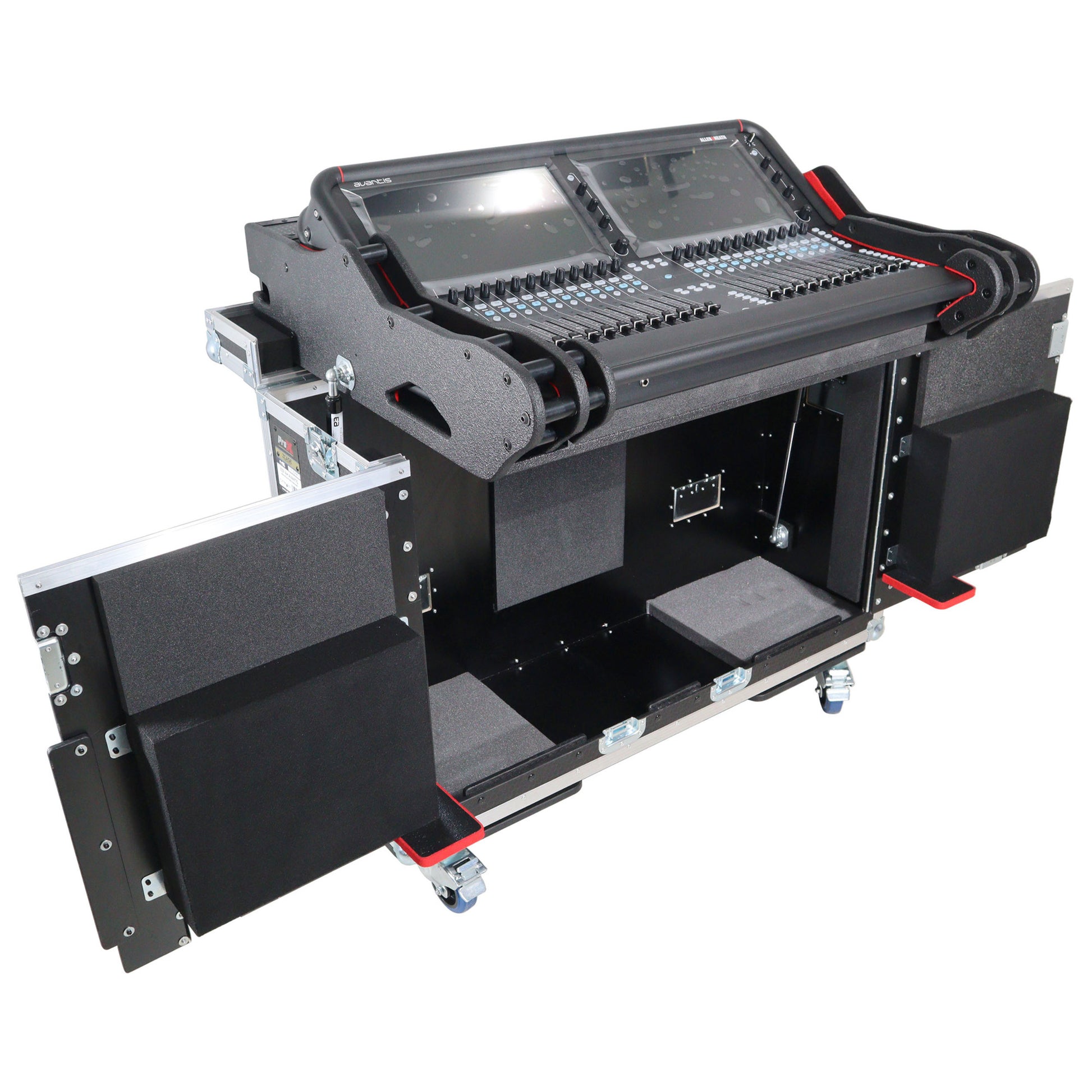 ProX XZF-AH AVANTIS Retracting Hydraulic Lift Case with mixer bottom open 2