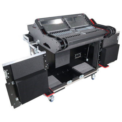 ProX XZF-AH AVANTIS Retracting Hydraulic Lift Case with mixer bottom open 2