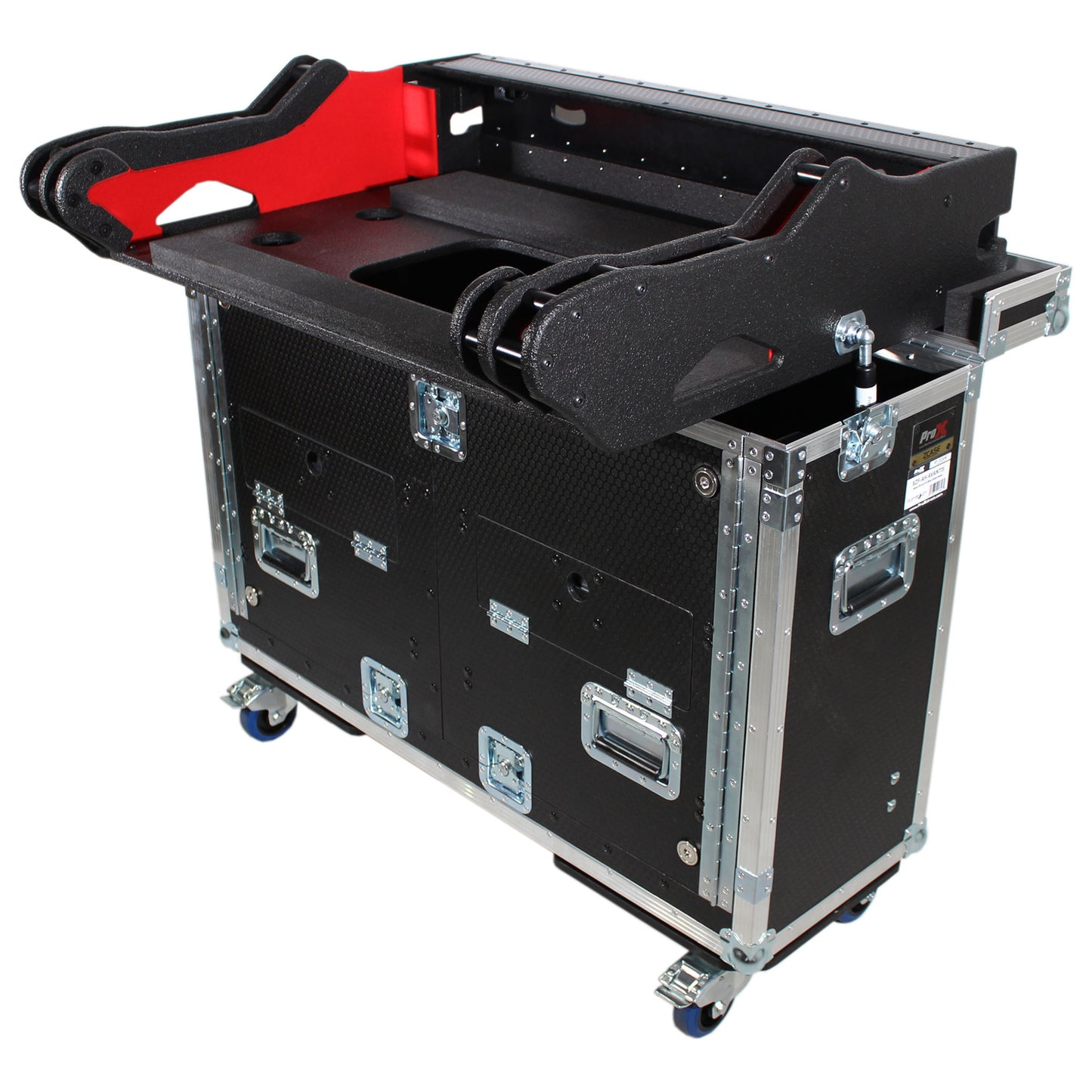 ProX XZF-AH AVANTIS Retracting Hydraulic Lift Case with mixer open 1