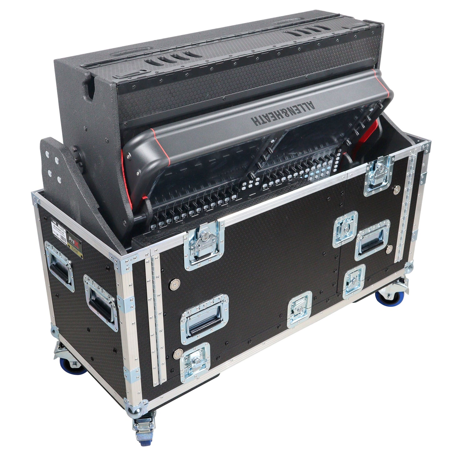 ProX Flip-Ready Hydraulic Console Case For Digital Audio Consoles | Allen & Heath AVANTIS | Fixed