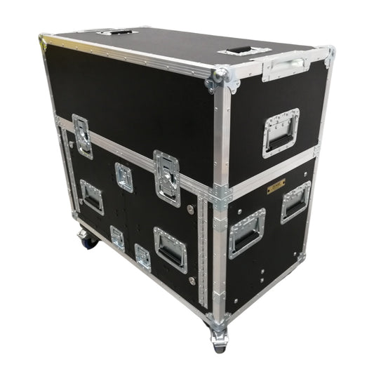 ProX Flip-Ready Hydraulic Console Case For Digital Audio Consoles | Allen & Heath DLive C2500 | Detachable